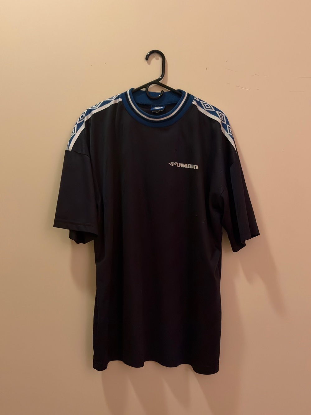 Umbro Black Soccer Jersey